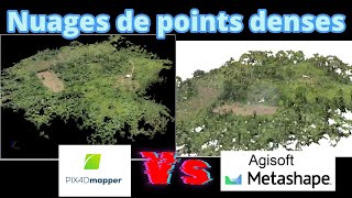 Pix4D Mapper vs Agisoft Metashape  Lequel est le meilleur [upl. by Ricoriki]