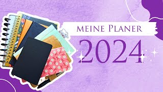 Meine Planeraufstellung für 2024  Happy Planner Fail und jede Menge Journals [upl. by Pengelly917]