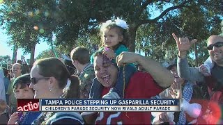 Tampa police stepping up Gasparilla security [upl. by Debera]