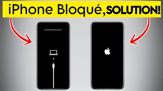 Comment réparer le système iOS  iPhone bloqué en mode récupération sur Écran noir ou blanc [upl. by Enneiviv134]