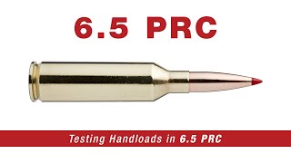 Testing Handloads in the 65 PRC [upl. by Ahseiyt]