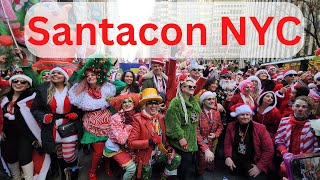 SANTACON  Santacon in New York City [upl. by Lehsar]