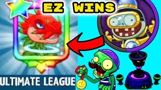 WEIRDEST Impfinity Deck DOMINATES TO Ultimate League Pvz Heroes [upl. by Urbain]