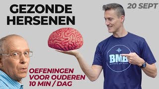 Je HERSENEN gaan MINDER SNEL ACHTERUIT als je deze oefeningen doet Zittende training voor ouderen [upl. by Drannel768]