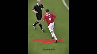 When Rooney Argued with the Ref and then Scored a Banger☠️😈rooneyref [upl. by Swerdna]