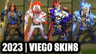 ALL VIEGO SKINS SPOTLIGHT 2023  League of Legends [upl. by Viviana]