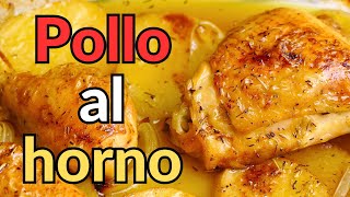 6 recetas de pollo al horno jugoso con papas  comidas con pollo rapidas de hacer [upl. by Coleman]