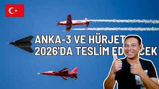 Pakistani Reacts ðŸ‡¹ðŸ‡·ðŸ‡µðŸ‡° TUSAÅž HÃœRJET ve ANKA3Ã¼ 2026da teslim edecek [upl. by Marcia]