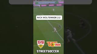 Nick Woltemade Tor zum 22 VfB Stuttgart  Union Berlin bundesliga fußball [upl. by Rance]