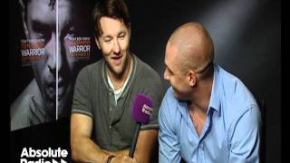 Tom Hardy and Joel Edgerton Warrior interview [upl. by Nyltyak410]