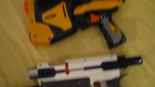 Nerf Speedload 6 amp 1911 Dart Gun Review [upl. by Hobbie822]