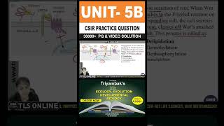 CSIR Practice Question  Unit 5  Topic B Gametogenesis fertilization and early development [upl. by Nahtaj]