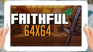 Faithful 64x64 TEXTURE PACK 121120119 Bedrock amp MCPE 👉 Minecraft PE Nether Update 🎮📱 [upl. by Sekyere52]