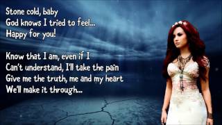 Demi Lovato  Stone Cold Lyrics [upl. by Reel]