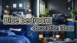 blue bedroom decoration ideas bedroom design  homedecorationideas289 [upl. by Cibis]