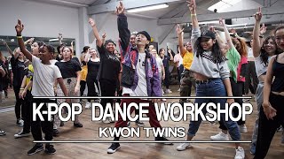 EUROPE TOUR KWON TWINS KPOP DANCE WORKSHOP from YG ENTERTAINMENT  DEUKIE [upl. by Harelda]