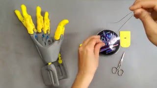 3D printed prosthetic hand [upl. by Mencher]