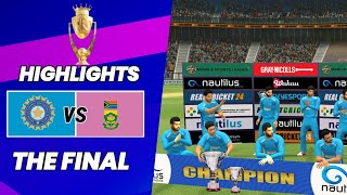 INDIA Vs RSA  The Final  Tri Series  HIGHLIGHTS rc24 realcricket22 indvsrsa final [upl. by Niliac]