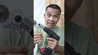 Adaptor Bor jadi Gunting Plat Seng Alat Pertukangan alatpertukangan [upl. by Clovah]