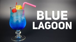 Коктейль Голубая лагуна  Blue Lagoon Cocktail [upl. by Pudens]