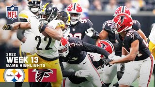 Pittsburgh Steelers vs Atlanta Falcons  2022 Week 13 Game Highlights [upl. by Reggi375]