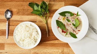 Cremet Tom Kha med Østershatte og spicy olie  opskrift [upl. by Eiuqram570]