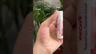 Wish care Sunscreen body lotion🧴ceramide lip blam lipbalm bodysunscreen wishcare [upl. by Cindi]