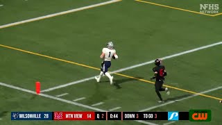 HIGHLIGHTS Oregon commit Mark Wiepert GOES OFF in state championship with 8 total touchdowns [upl. by Aehr]