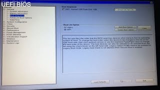How to enable boot from DVD and USB option with UEFI boot mode enabled [upl. by Atikihc]