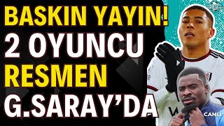 BASKIN YAYIN  Carlos Vinicius Galatasarayda  Serge Aurier Galatasarayda  Transfer haberi [upl. by Akirderf]