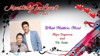 Aiza Seguerra amp Vic Sotto  What Matters Most 2003 [upl. by Asp]