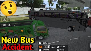 NEW GAMEPLAY AND NEW BUS ACCIDENT IN BUS SIMULATOR INDONESIA GAMEPLAY OF SQ GAMERZ YT [upl. by Reimer452]