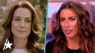 The View Hosts Feel Awful After Kate Middleton Cancer Reveal [upl. by Loar463]