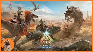 ARK Ascended Scorched Earth 3  SETTING UP A BASE  With Bobs Tall Tales and Death Counter [upl. by Yessydo]