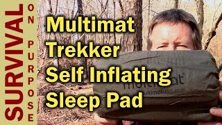 Multimat Trekker Self Inflating Sleeping Mat  Outdoor Gift Ideas [upl. by Larrad]