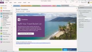 Organizing and Sharing with OneNote Part 2 [upl. by Dulsea232]