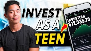 How to Invest in Stocks for Teenagers Step by Step [upl. by Anuahsat80]