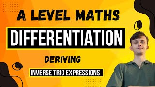 Mastering derivatives of inverse trig functions  ALevel Maths [upl. by Flore]