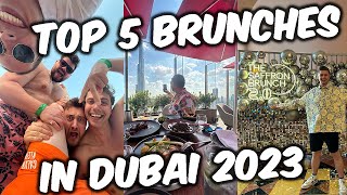 TOP 5 BRUNCHES IN DUBAI IN 2024 All budgets [upl. by Fesuoy]