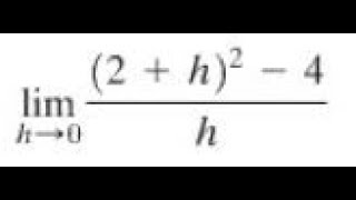 lim as h approaches 0 2h2  4h [upl. by Hannahs]