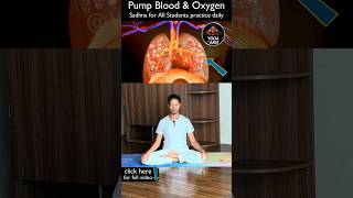 Pump Blood amp Oxygen to Your Brain  Yoga for All Students must DO daily [upl. by Hajin]