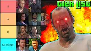 GTA 5 Characters Tier List [upl. by Ecadnak]