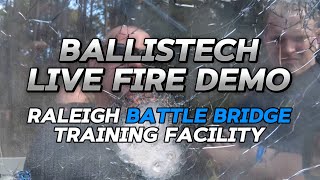 BallisTech LiveFire Demo Battle Bridge Training Facility Raleigh NC [upl. by Palua660]