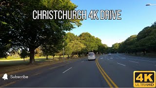 Unwind with Christchurchs Charm 4K Drive from Riccarton to Linwood  ASMR Relaxation [upl. by Morie]