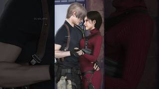 4k  Resident Evil 4 remake Leon and Ada scene ❤️ residentevil4remake shorts [upl. by Bock]