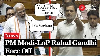 PM Modi Condemns Rahul Gandhi’s Remarks On Hinduism Sparks Uproar In Lok Sabha [upl. by Letsirhc]