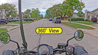 Honda Rebel 1100 DCT Winnipeg Part 134 360° View [upl. by Aveer466]