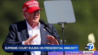 Heres how Supreme Court’s immunity ruling could impact Donald Trump’s criminal cases [upl. by Abas]