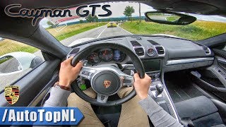 Porsche Cayman GTS 981  POV Test Drive FAST by AutoTopNL [upl. by Yerd46]