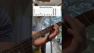 Banana Pancakes  Quick Guitar Tutorial with Tab [upl. by Onra84]